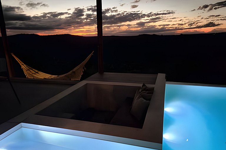Cabana romântica: Luxo e natureza pertinho de BH