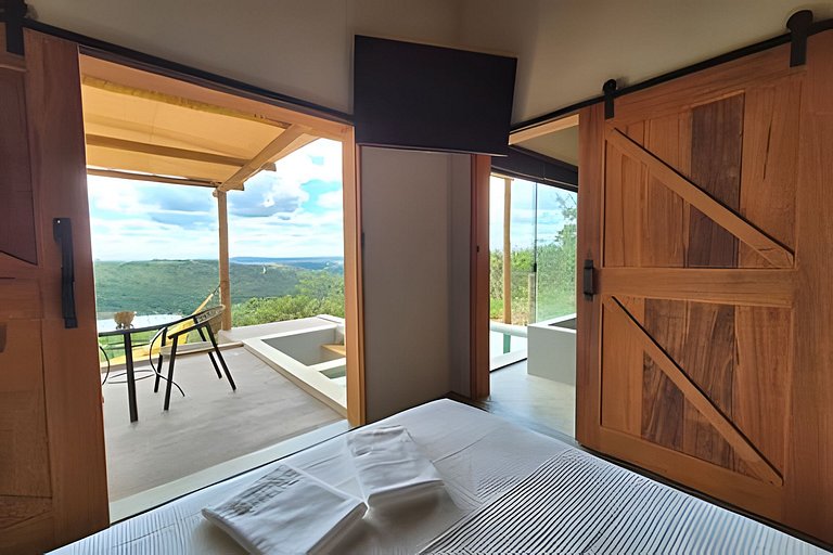 Cabana romântica: Luxo e natureza pertinho de BH