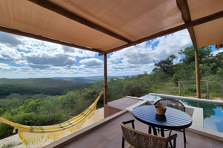 Cabana romântica: Luxo e natureza pertinho de BH