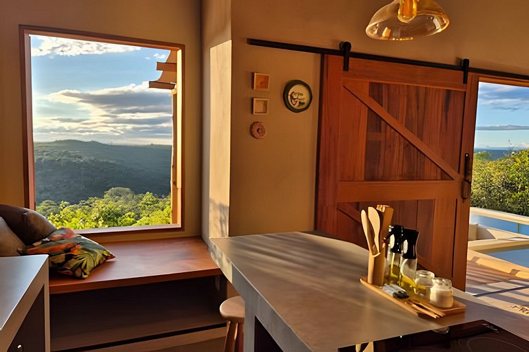 Cabana romântica: Luxo e natureza pertinho de BH