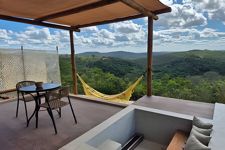 Cabana romântica: Luxo e natureza pertinho de BH