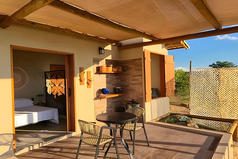 Cabana romântica: Luxo e natureza pertinho de BH