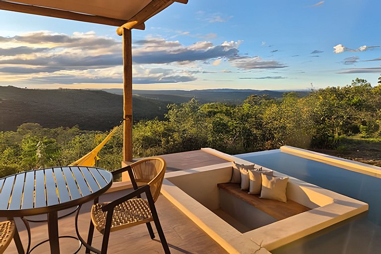 Cabana romântica: Luxo e natureza pertinho de BH