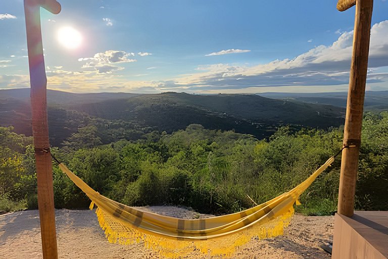 Cabana romântica: Luxo e natureza pertinho de BH