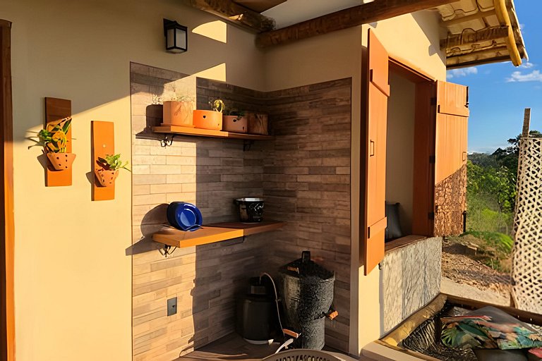 Cabana romântica: Luxo e natureza pertinho de BH